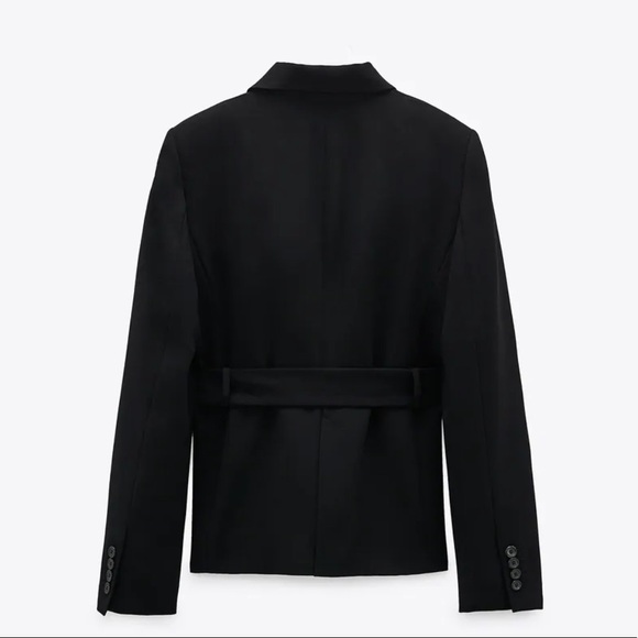 Zara Belted Blazer - Picture 6 of 7
